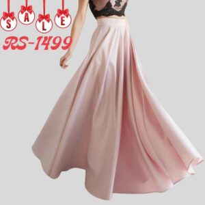 High Waist Satin Chic pink