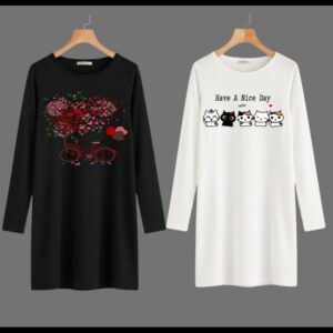 Full Sleeve Long Pack Of 2 Shirt