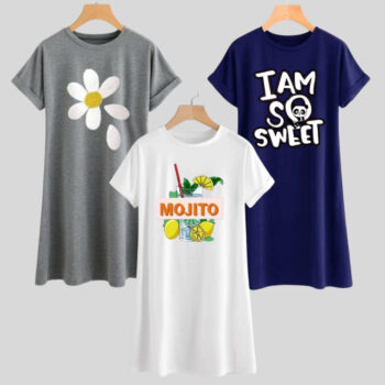 Pack of 3 T-shirt short sleeves
