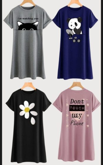 Pack of 4 T-shirt short sleeves