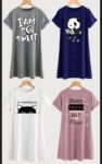 Pack of 4 T-shirt short sleeves
