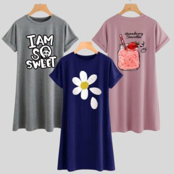 Pack of 3 T-shirt short sleeves