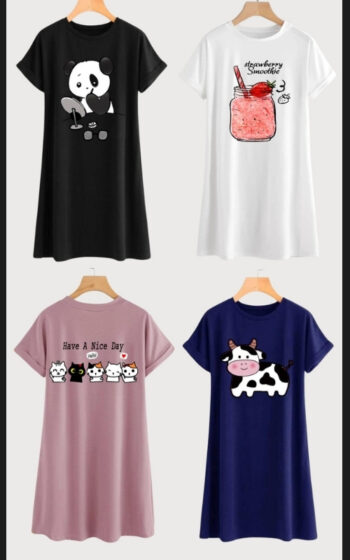 Pack of 4 T-shirt short sleeves