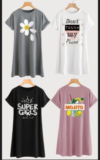 Pack of 4 T-shirt short sleeves