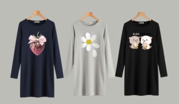 Full sleeve long t-shirt easy to wear easy to use Pack of 3