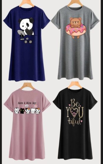 Pack of 4 T-shirt short sleeves