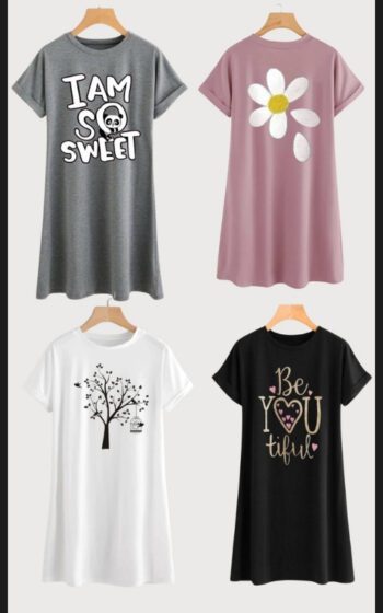 Pack of 4 T-shirt short sleeves