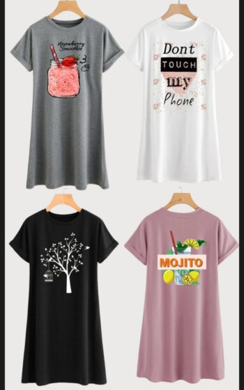 Pack of 4 T-shirt short sleeves