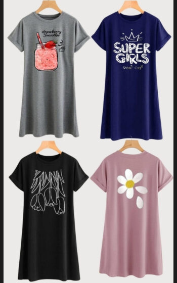 Pack of 4 T-shirt short sleeves