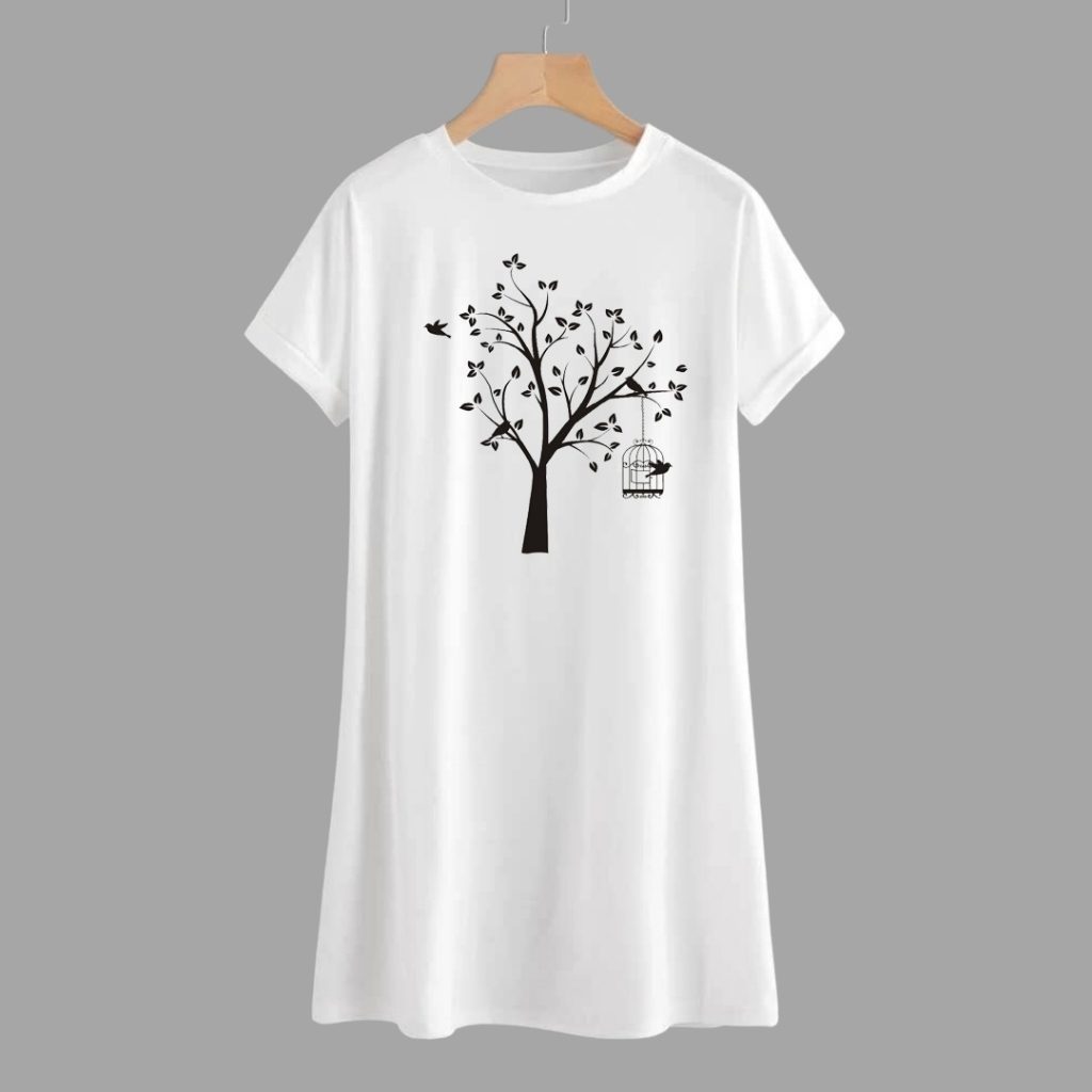 white tree