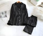 black silk suit in premium fabric for girls and woman
