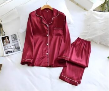 Mehroon silk suit in premium fabric for girls and woman