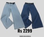 Premium Wide Leg Denim | High-Quality Jeans | KSG World