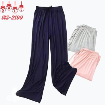 Premium Wide Leg Summer Pants | Breezy & Elegant | KSG World  Nave grey pink