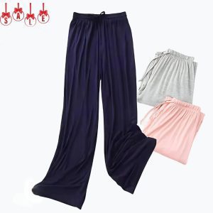 Premium Wide Leg Summer Pants | Breezy & Elegant | KSG World  black grey pink