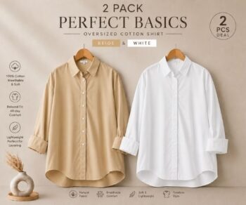 BUY ANY 2 WOMEN BUTTUN DOWN HIGH QUALITY SHIRTS