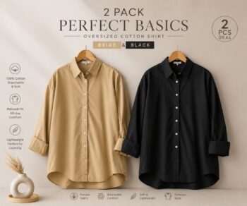 BUY ANY 2 WOMEN BUTTUN DOWN HIGH QUALITY SHIRTS