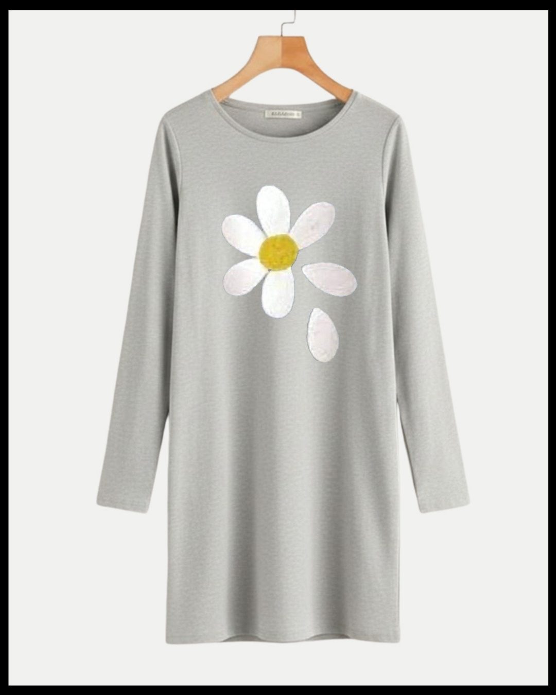 grey white flower