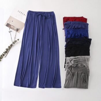 Premium Wide Leg Summer Pants | Breezy & Elegant | KSG World  blue grey pink