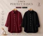 BUY ANY 2 WOMEN BUTTUN DOWN HIGH QUALITY SHIRTS