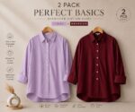 BUY ANY 2 WOMEN BUTTUN DOWN HIGH QUALITY SHIRTS