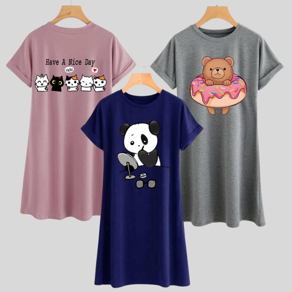 Half Sleeve Long Length pack of  3