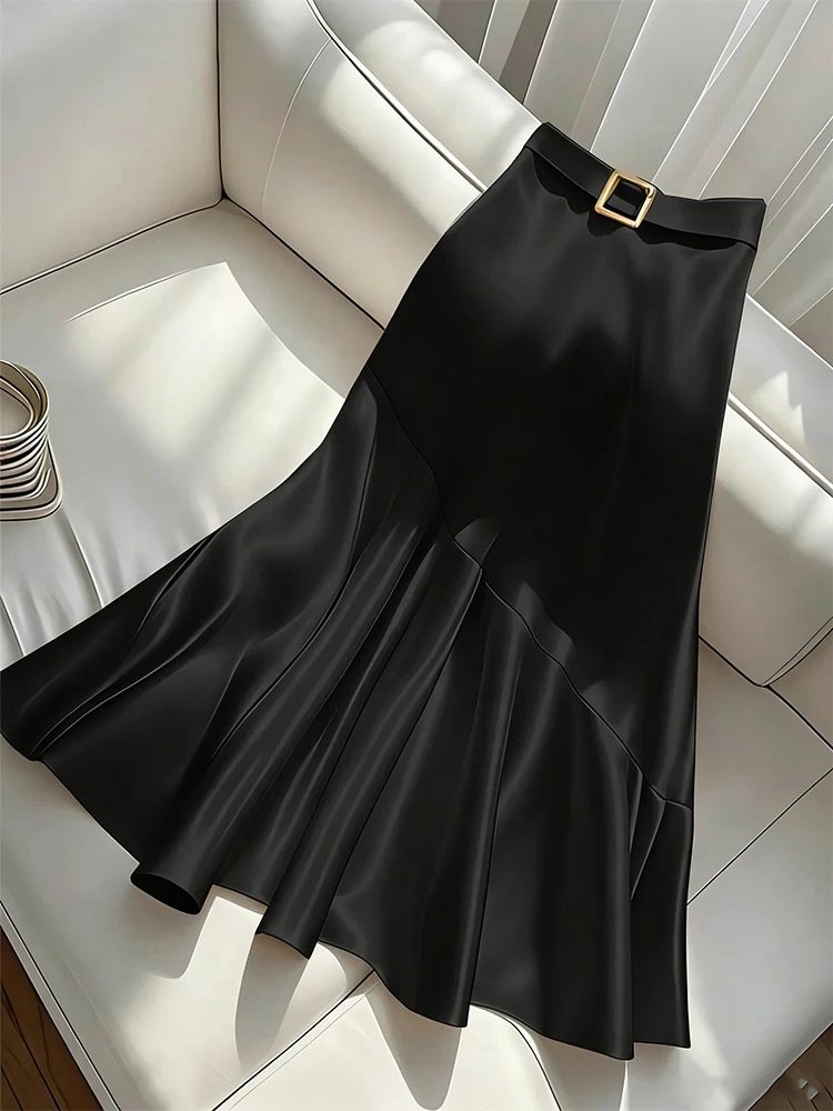satan skirt combo deal in budget  black