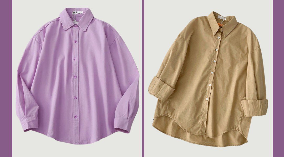 Pack of 2 – Women Button Down Shirts