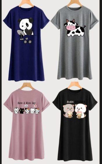 Pack of 4 T-shirt short sleeves