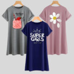 Pack of 3 T-shirt short sleeves