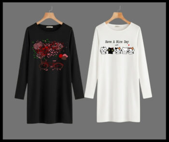 Full sleeve long t-shirt easy to wear easy to use Pack of 2