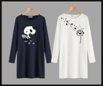 Full sleeve long t-shirt easy to wear easy to use Pack of 2