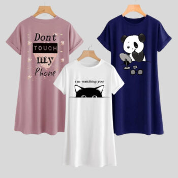 Pack of 3 T-shirt short sleeves