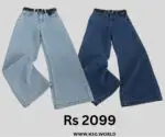 Premium Wide Leg Denim | High-Quality Jeans | KSG World