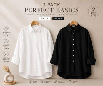 BUY ANY 2 WOMEN BUTTUN DOWN HIGH QUALITY SHIRTS