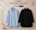 sky blue black