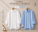 BUY ANY 2 WOMEN BUTTUN DOWN HIGH QUALITY SHIRTS