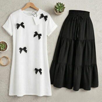 bow top & skirt Deal