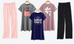 Pack of 3 T-shirt short sleeves with 2 Lose Trouser