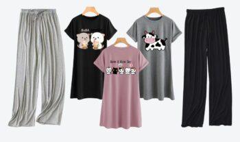 Pack of 3 T-shirt short sleeves with 2 Touser